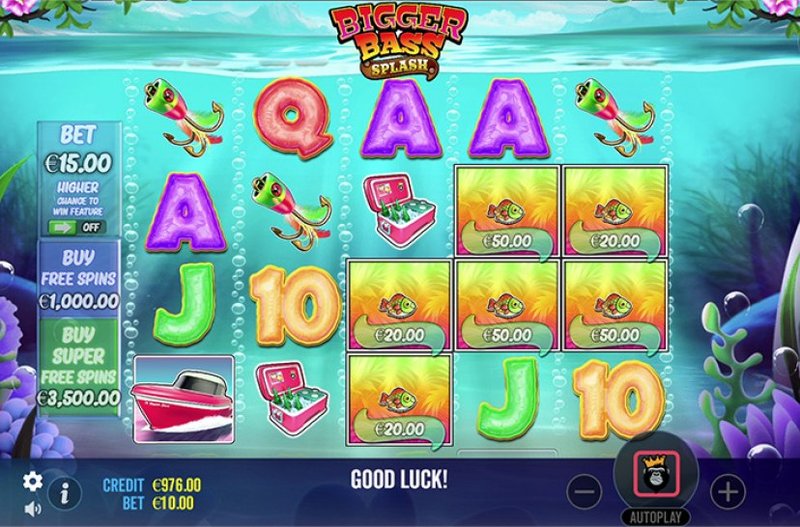 Big bass splash slot review, big bass splash